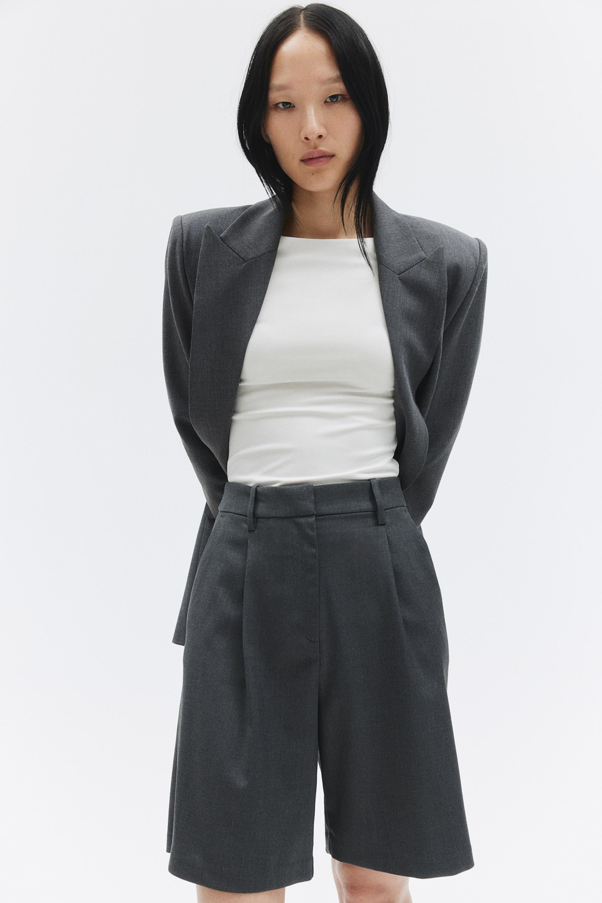 boat-neck jersey top