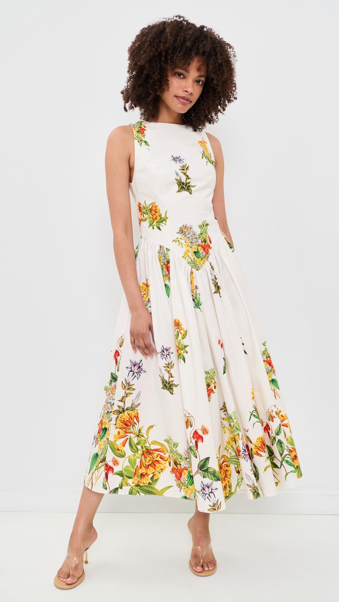 boat neck maxi dress