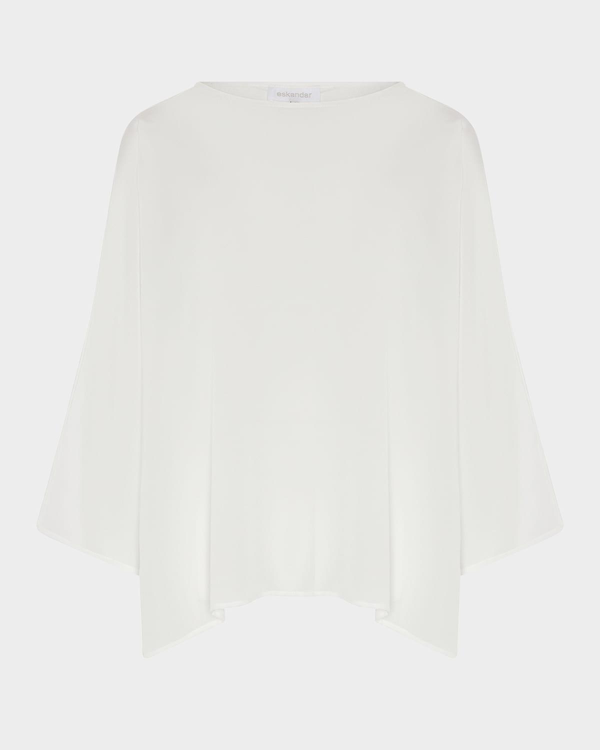 boat neck top (mid length)
