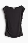 boat-neck top