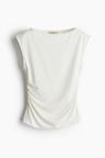 boat-neck top