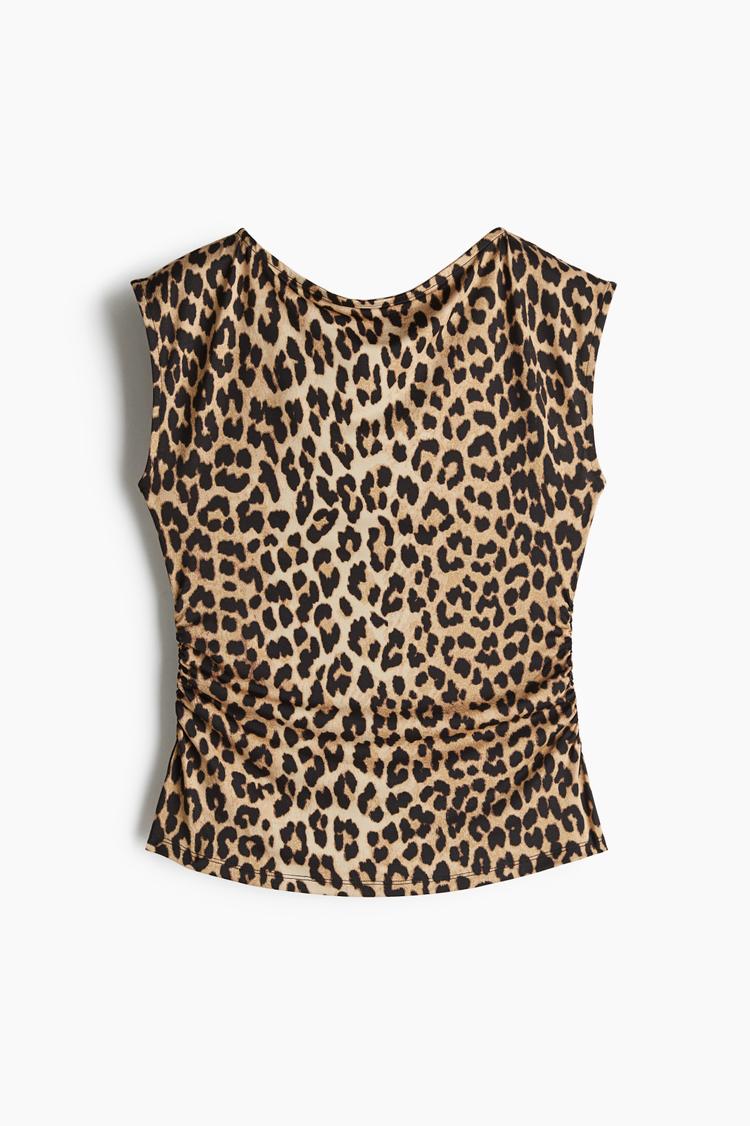 boat-neck top