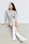 boat-neck top