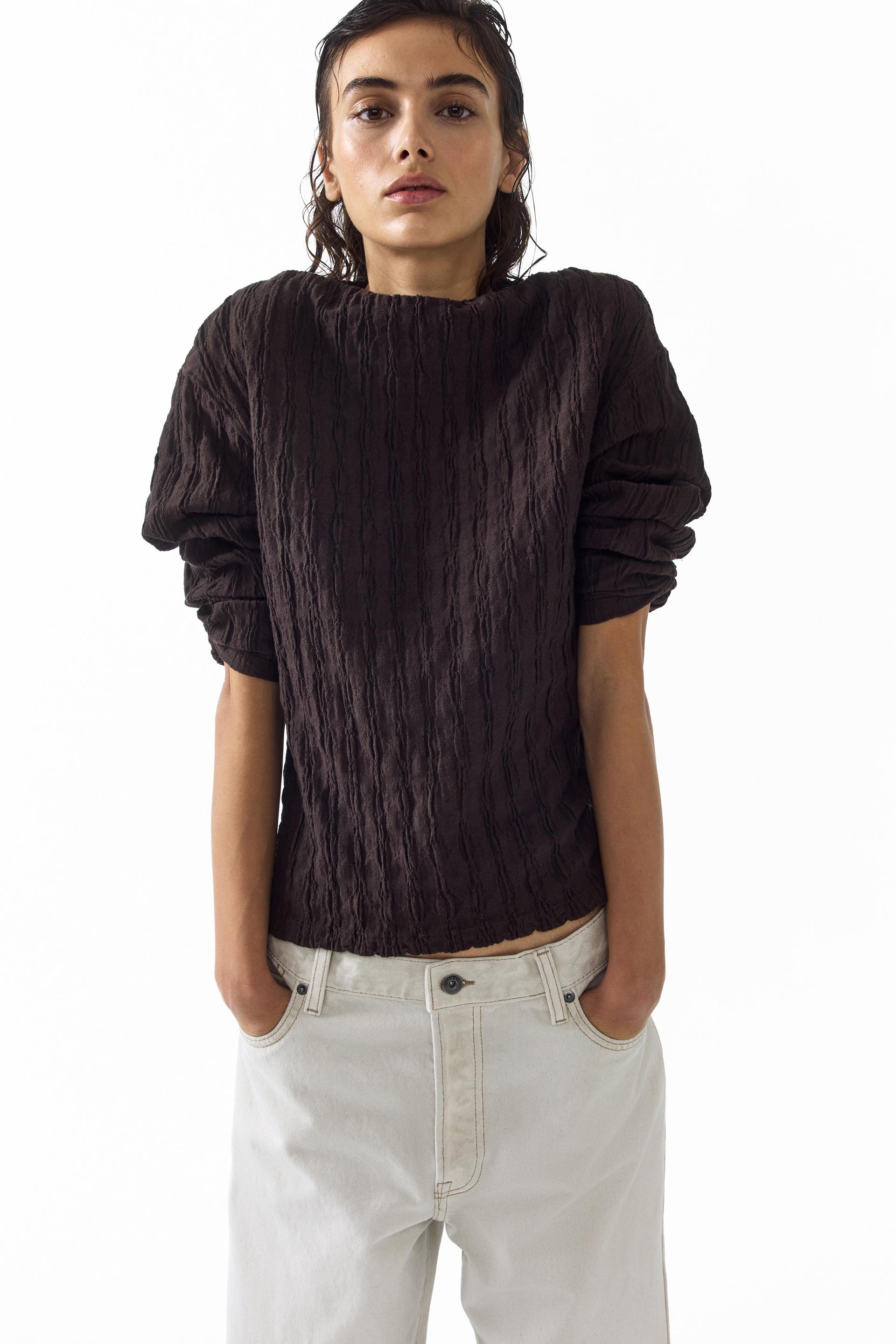 boat-neck top
