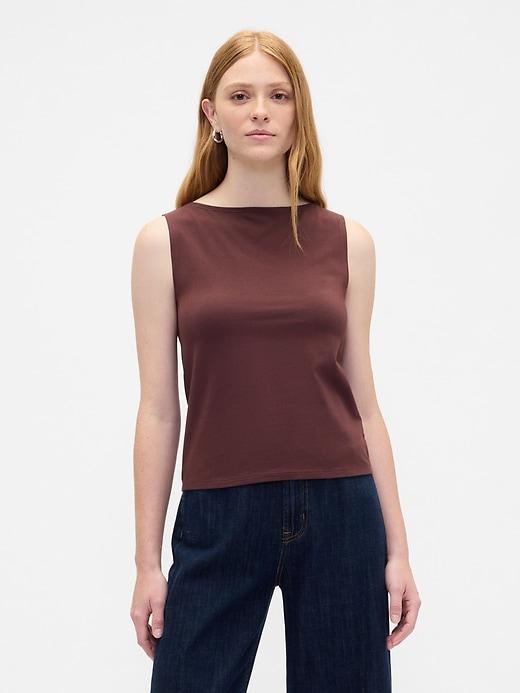 boatneck tank top