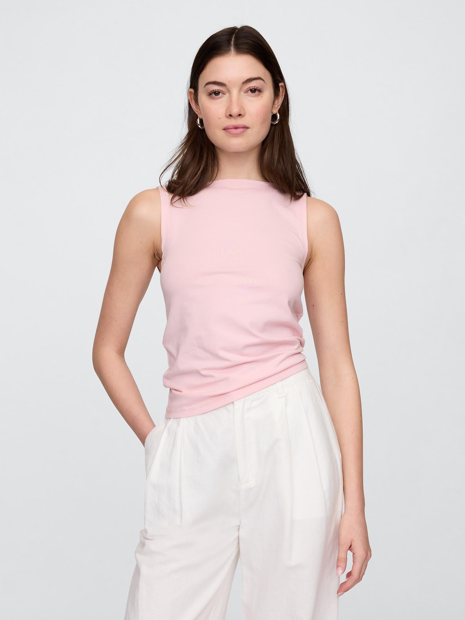 boatneck tank top