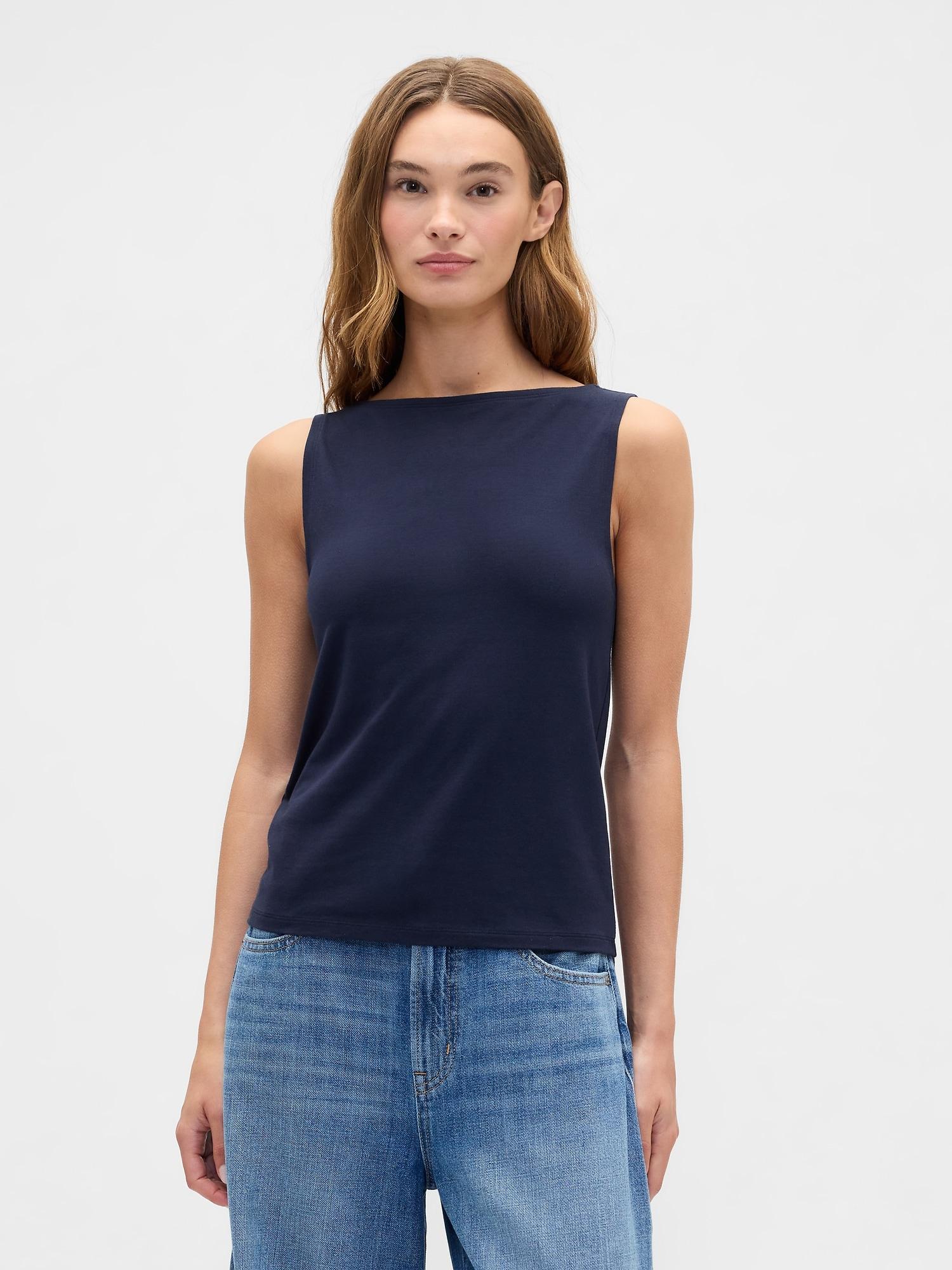 boatneck tank top