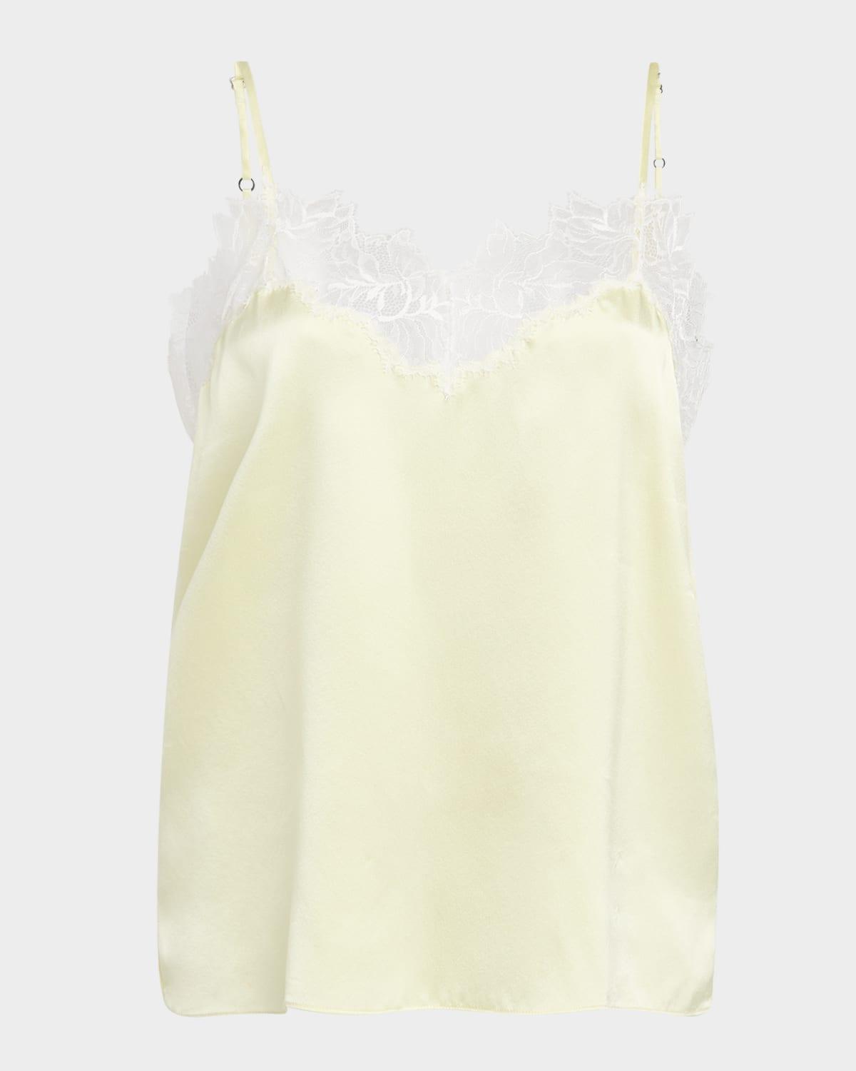 bobbi lace-trim cami