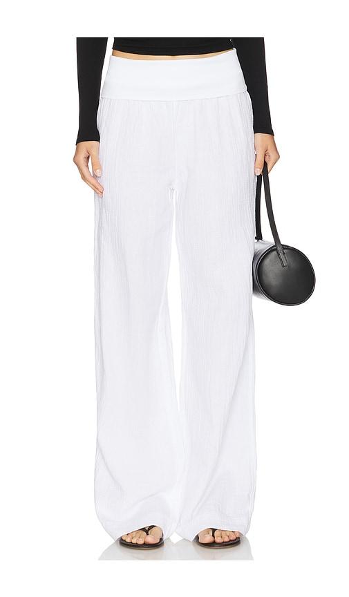 bobi pant in white.