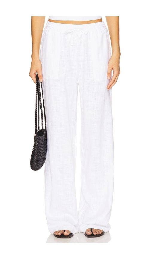 bobi pant in white.