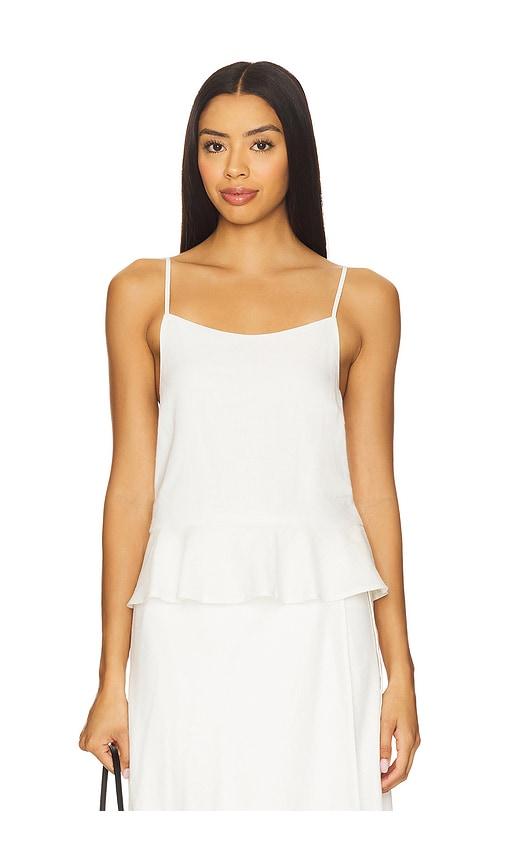 bobi top in white.