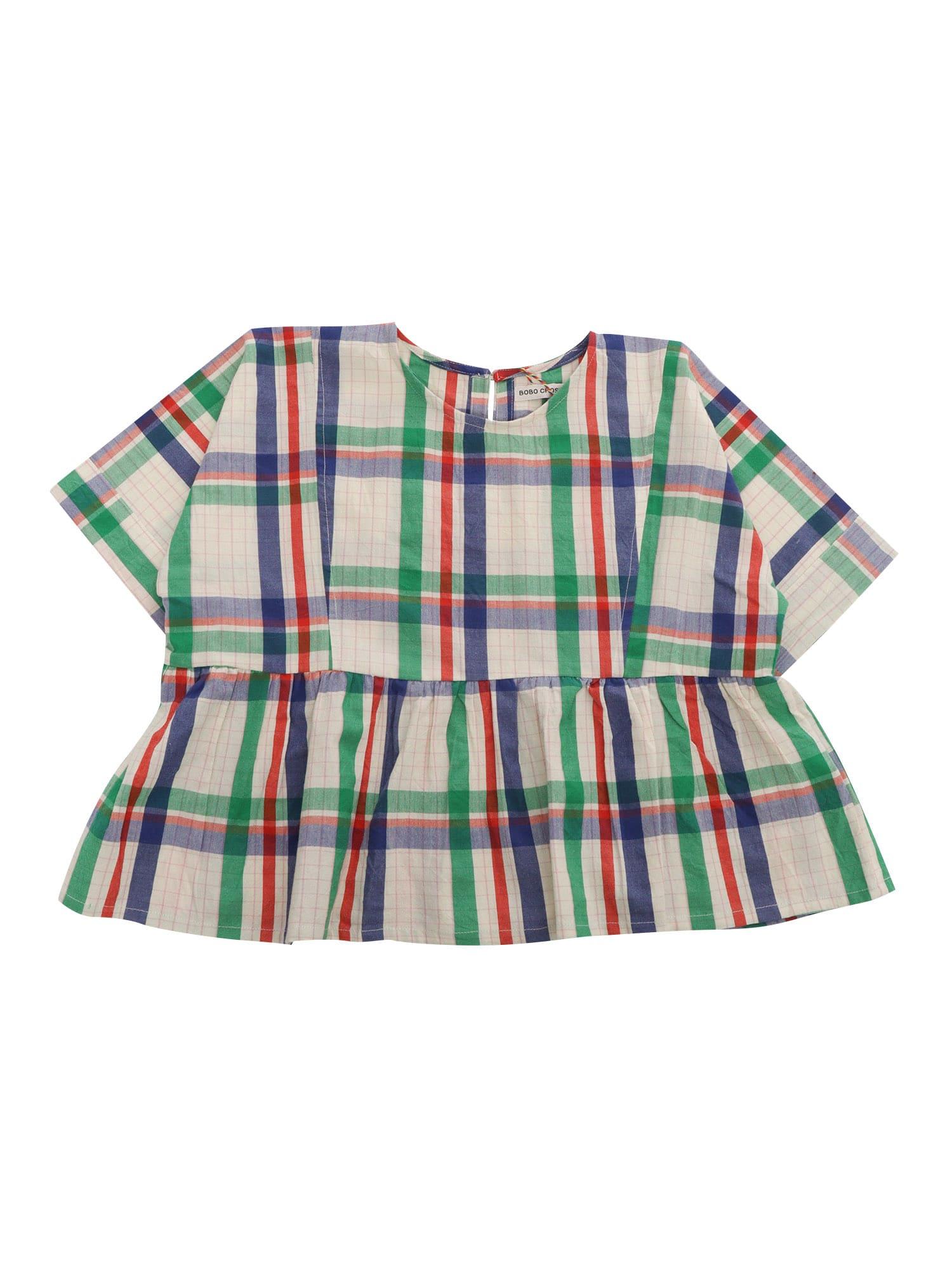 bobo choses crop top check