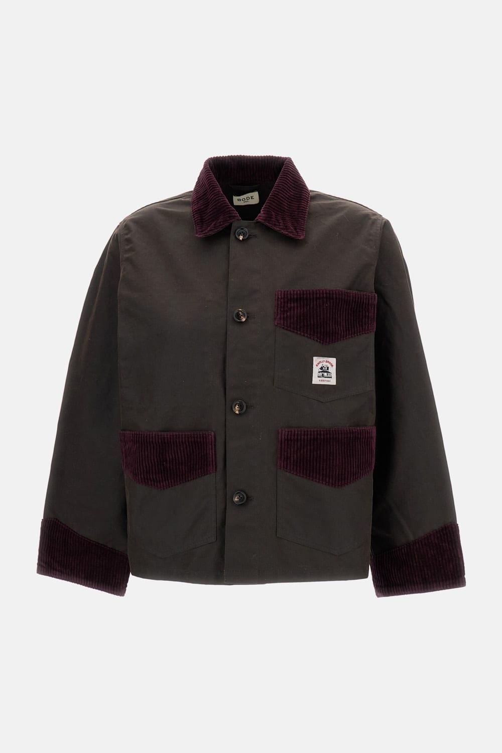 bode waxed craft jacket