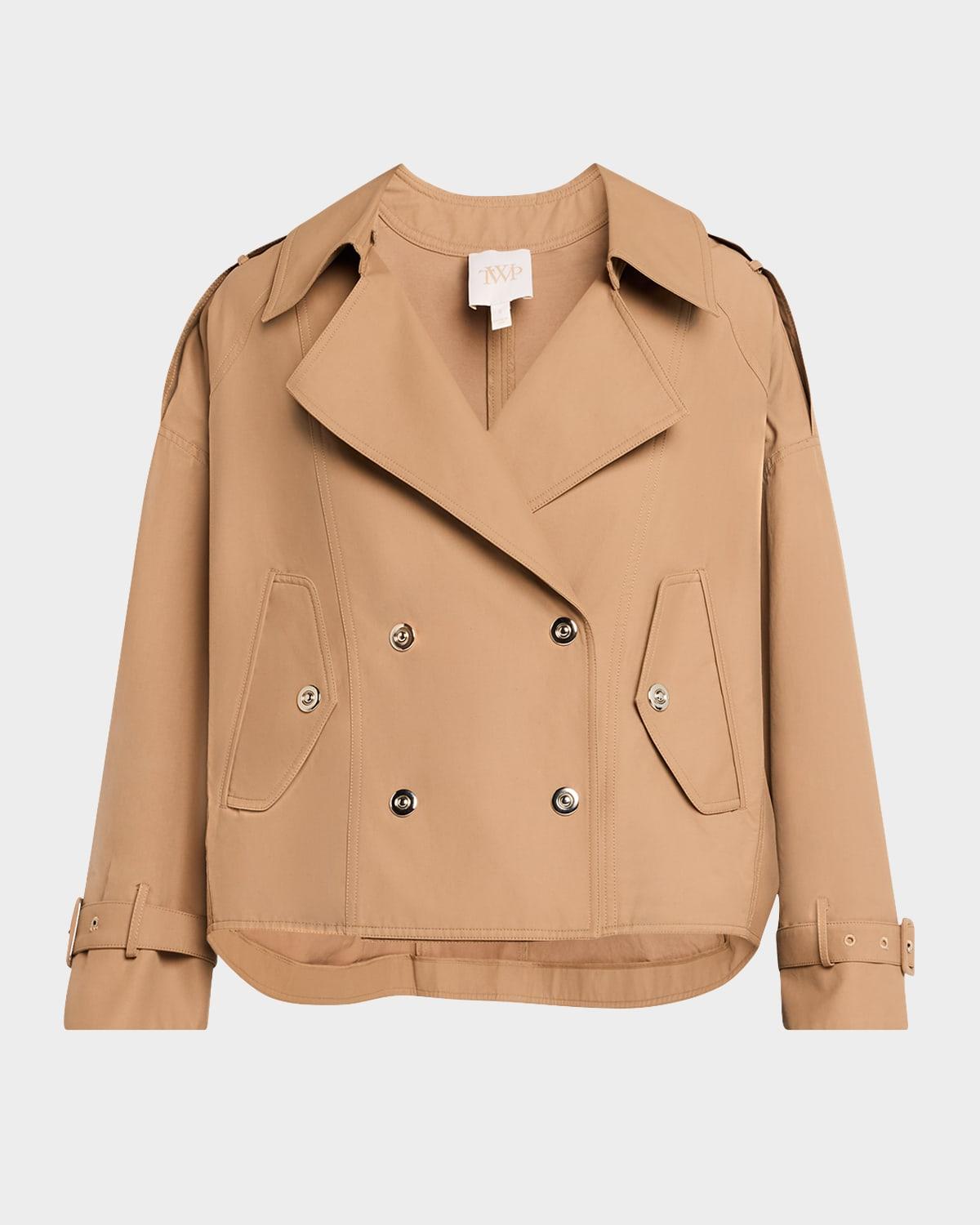bogie short trench coat