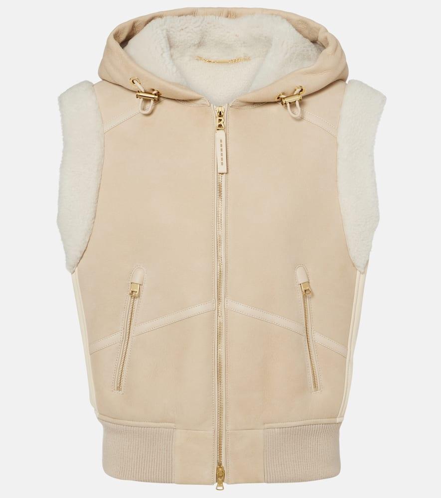 bogner finel suede ski jacket