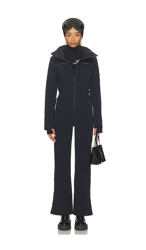 bogner fire + ice zea jumpsuit in black.