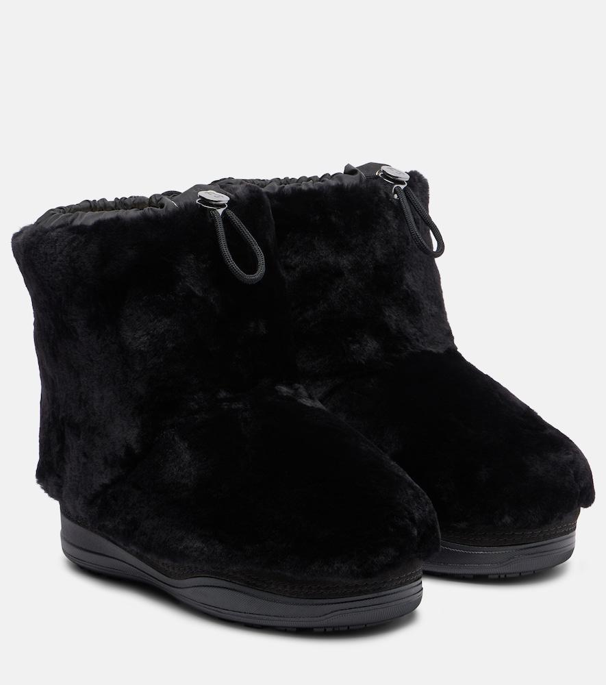 bogner la plagne shearling snow boots