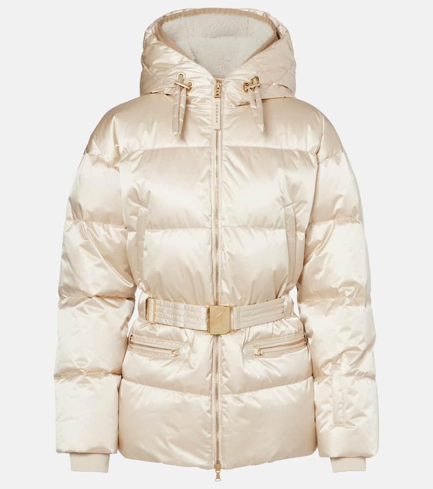 bogner lyra belted down ski jacket