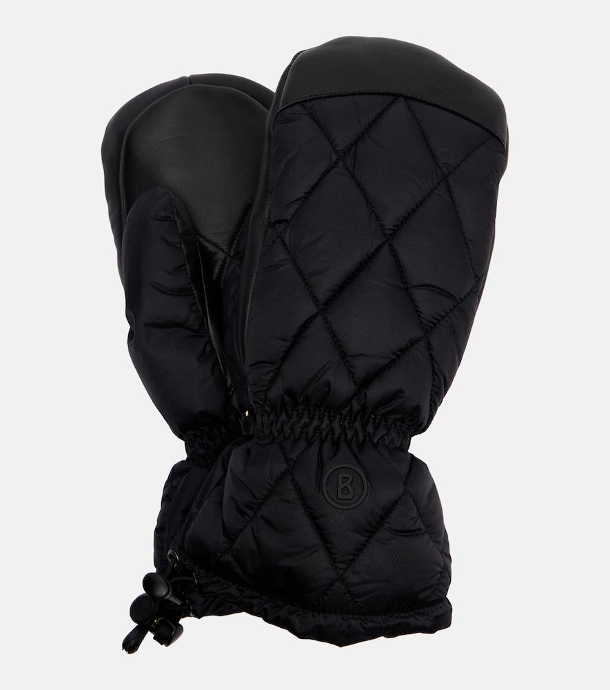 bogner selia quilted ski mittens