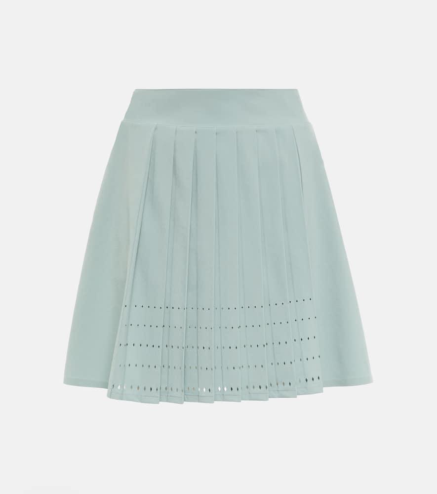 bogner venja functional pleated miniskirt