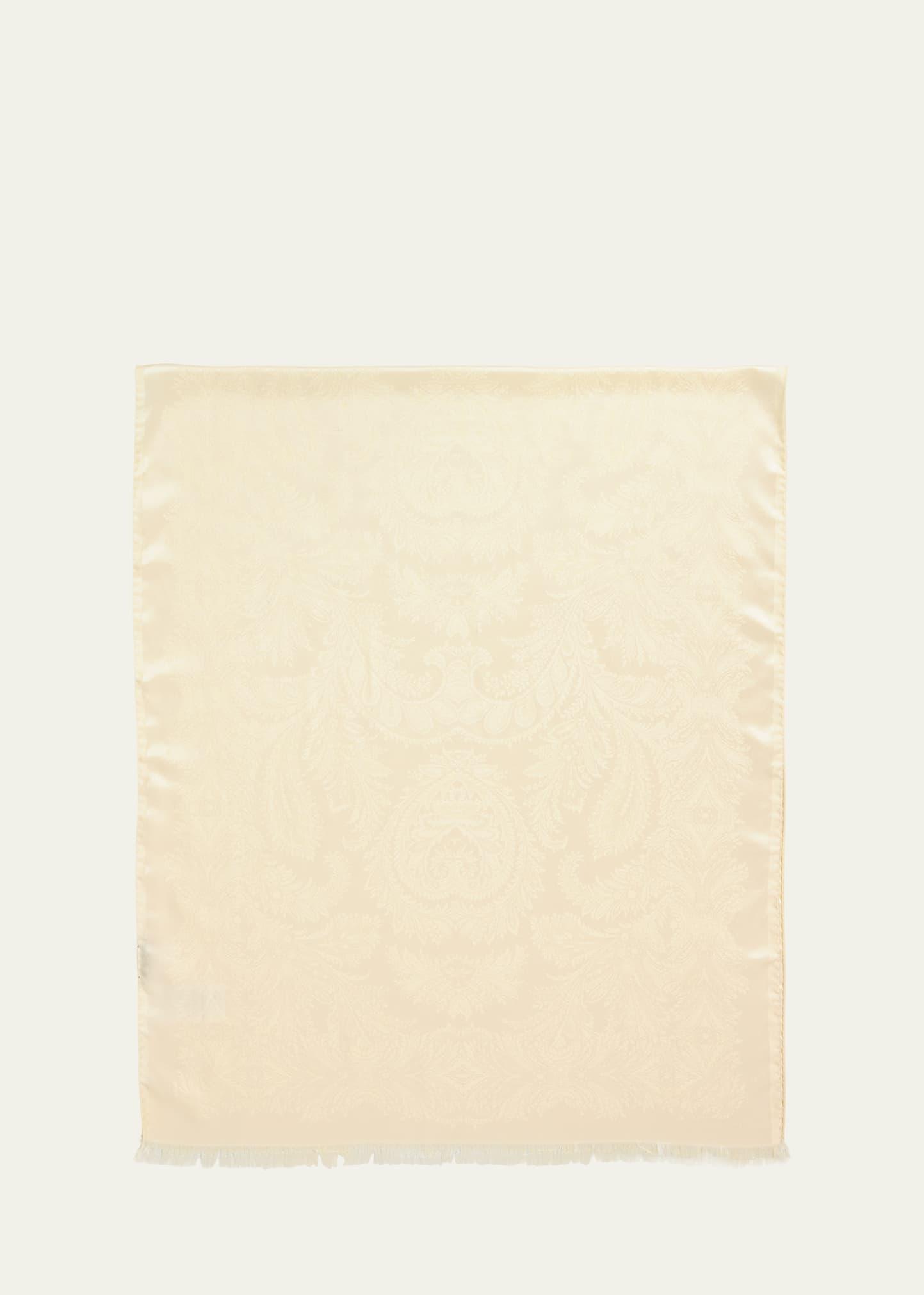 boheme silk & wool scarf