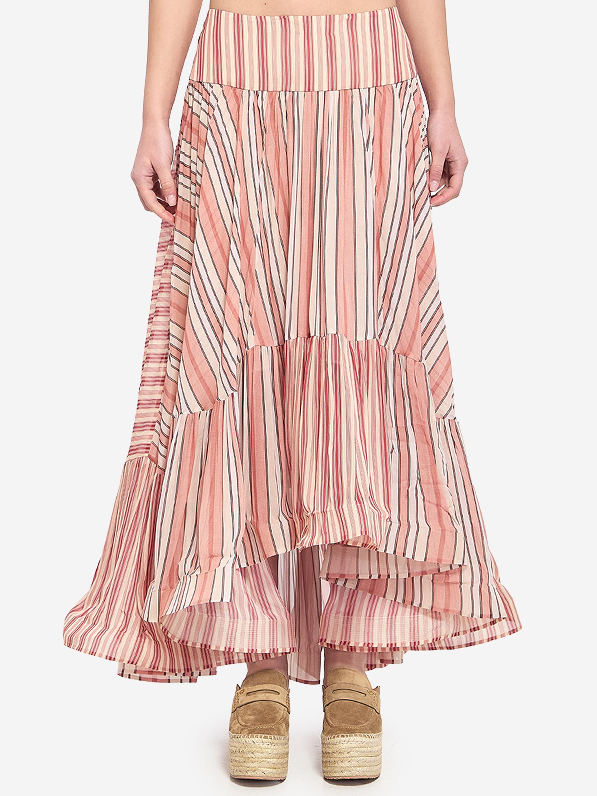 bohmien rebellion midi skirt