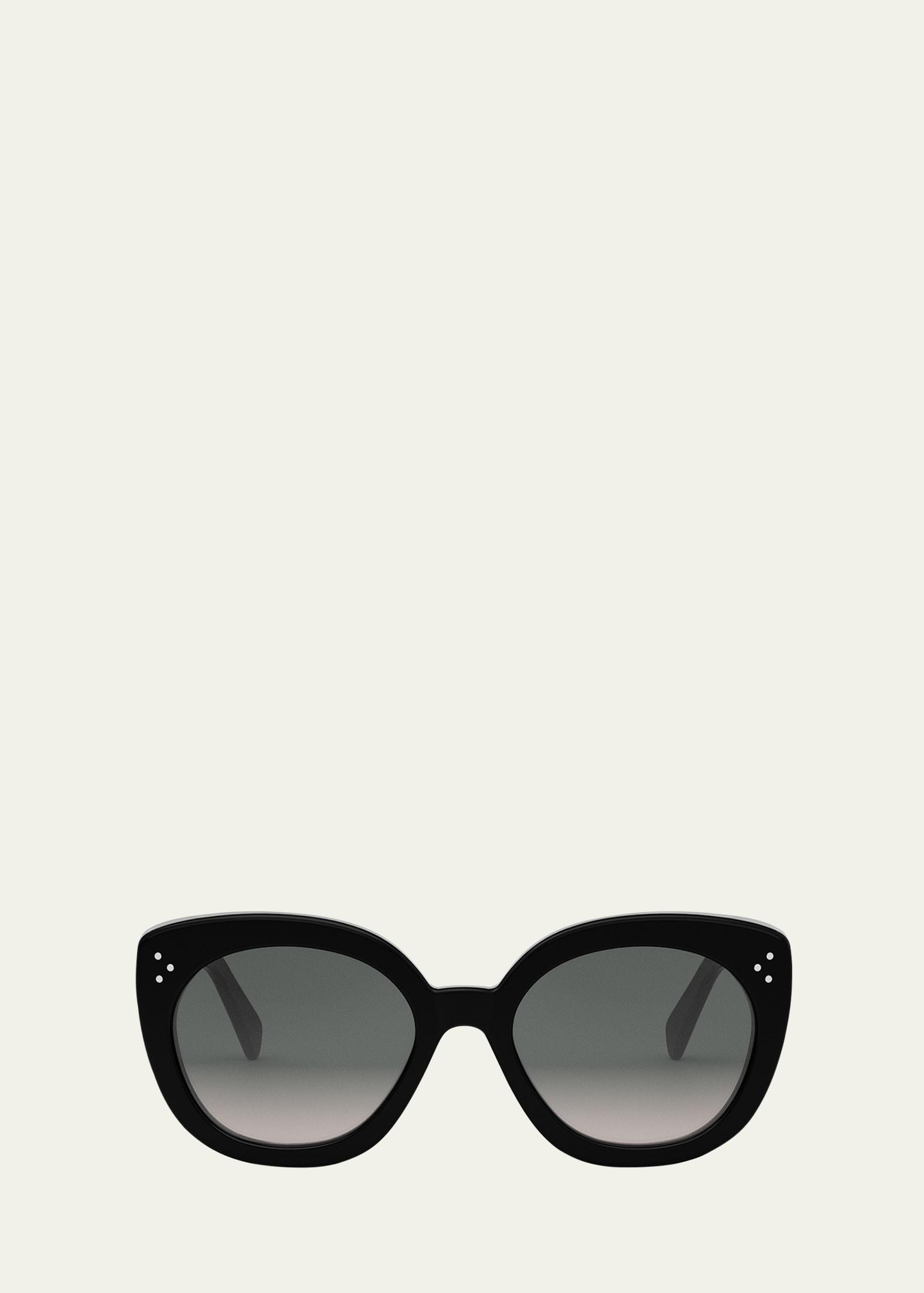 bold 3 dots acetate butterfly sunglasses