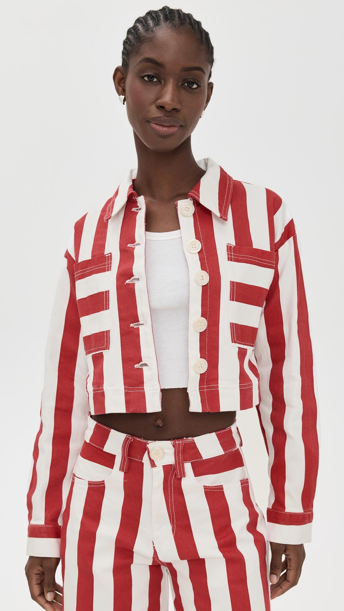 bold stripe jacket