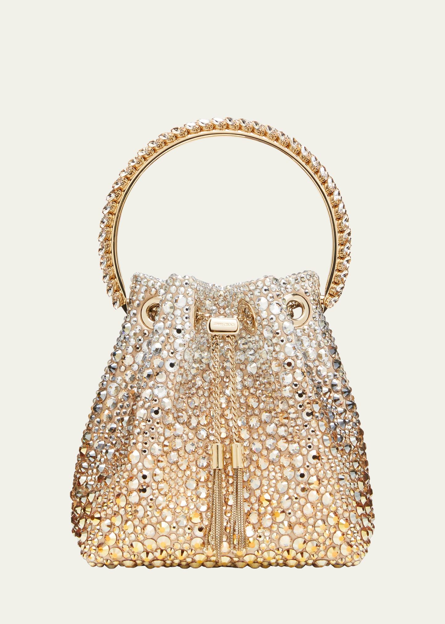 bon bon beaded top-handle bag