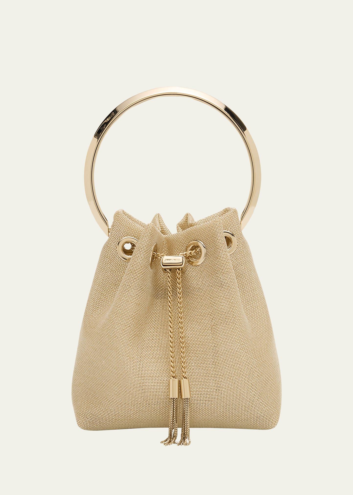 bon bon drawstring bucket bag