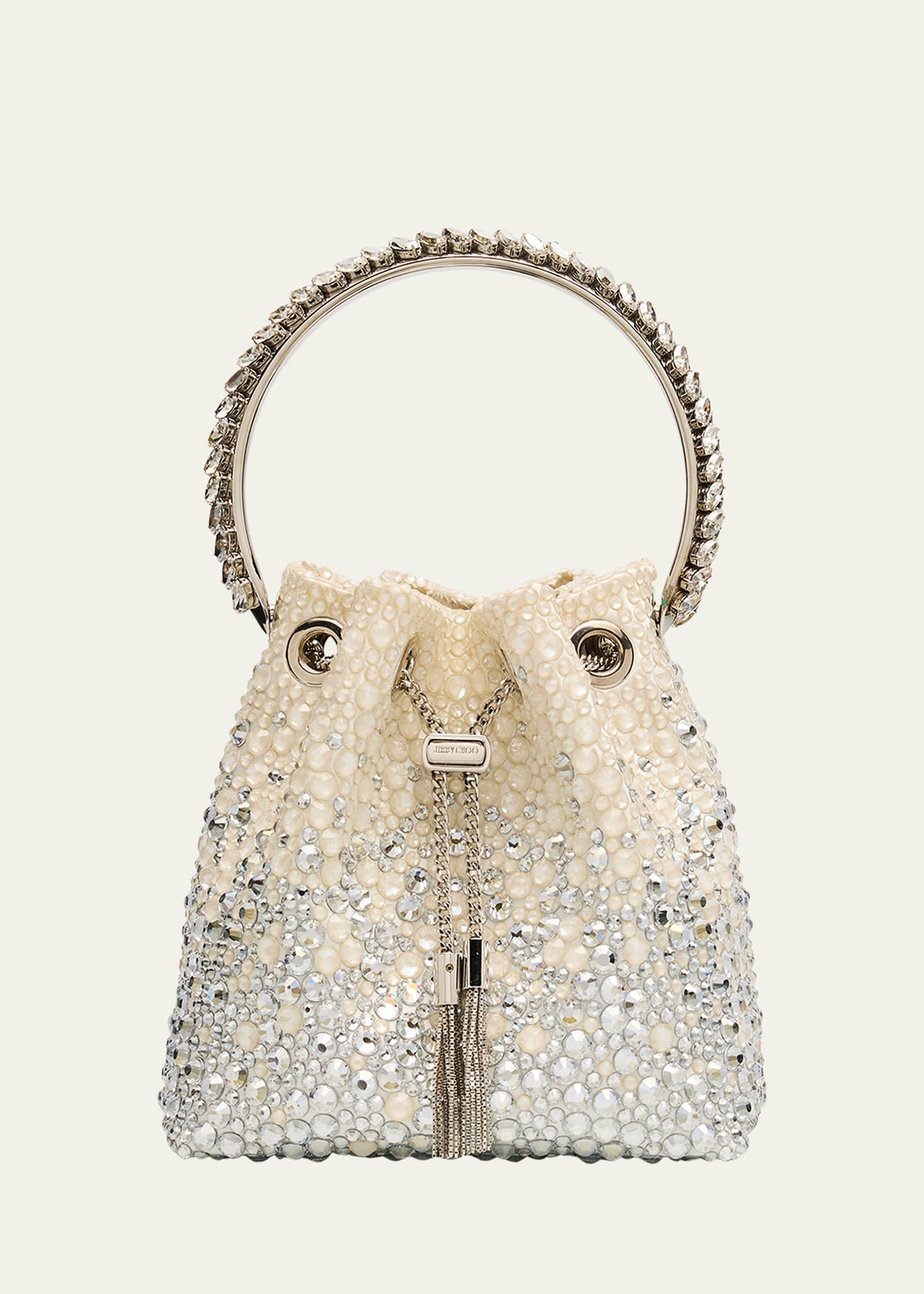 bon bon embellished top-handle bag