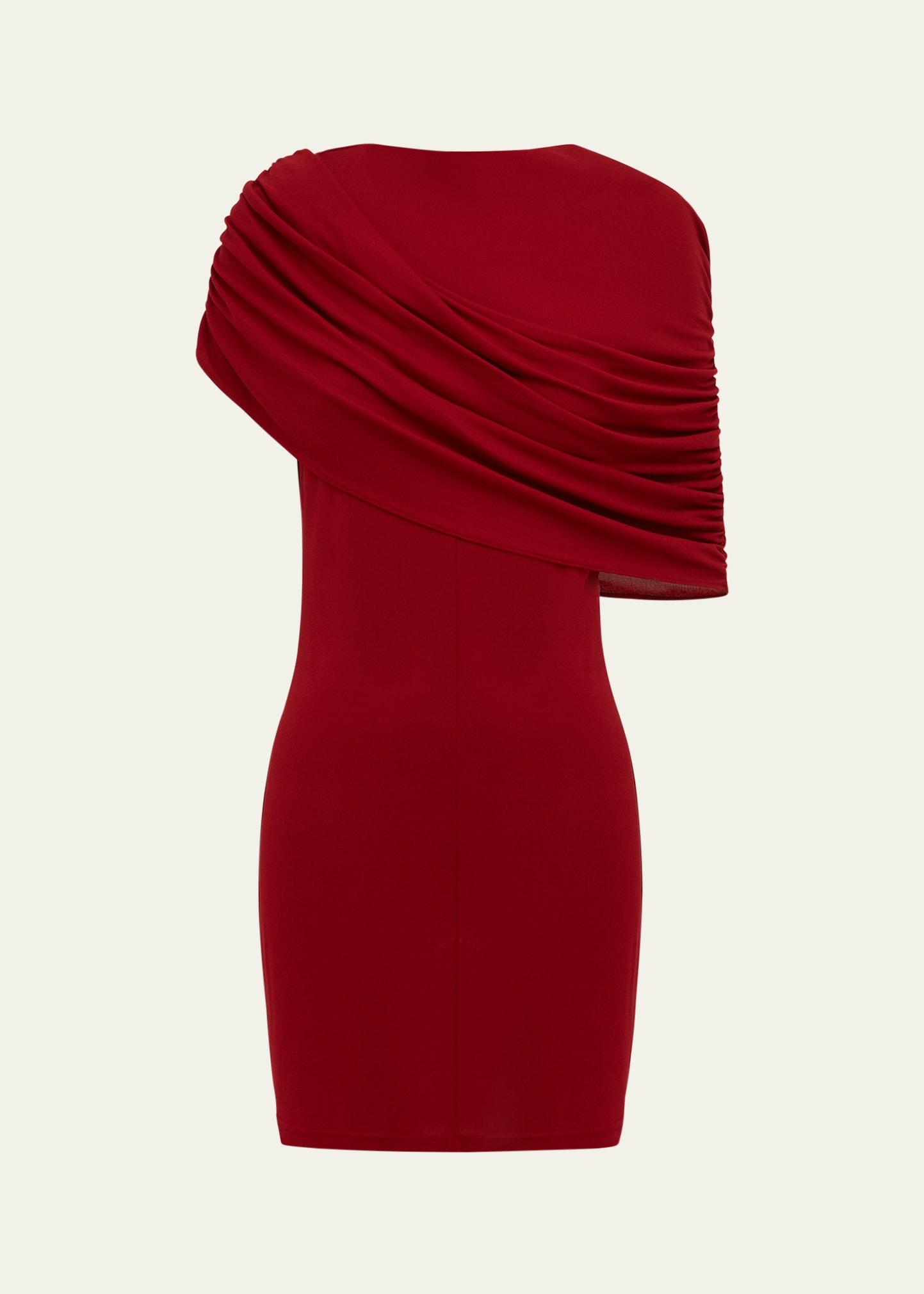 bonachi cape mini dress
