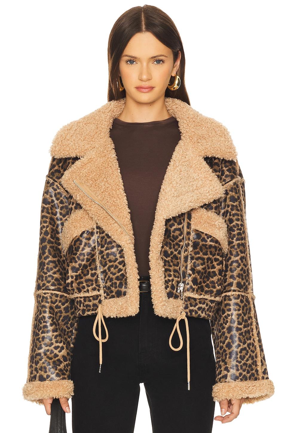 bonded moto jacket in