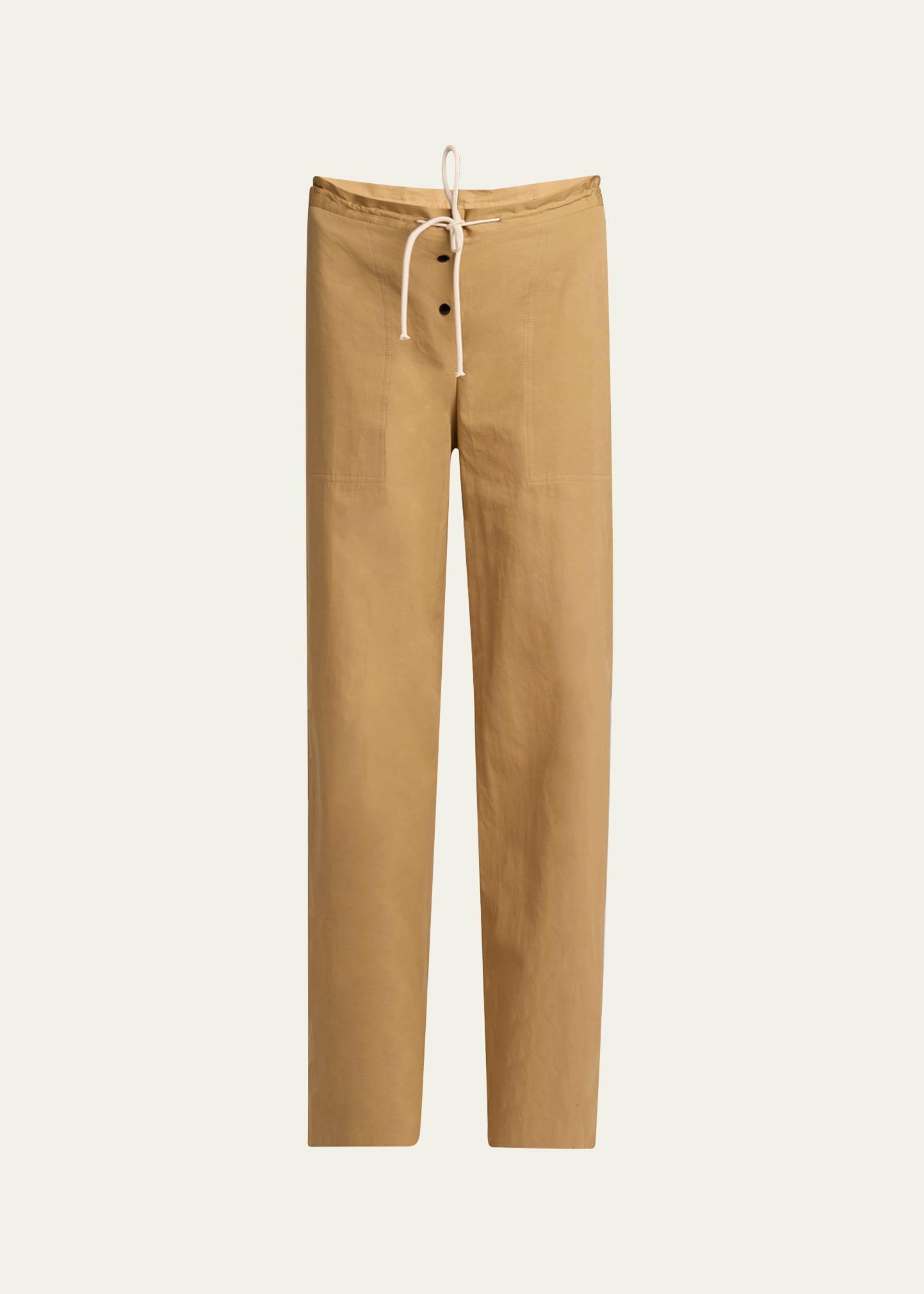 bonnette technical cotton pants