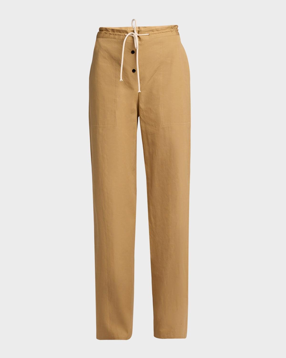 bonnette technical cotton pants