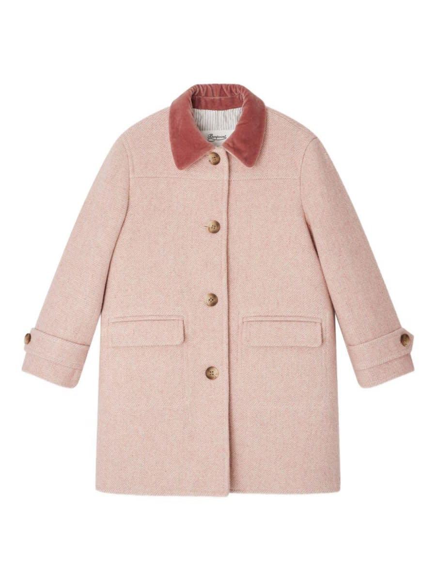 bonpoint coat with buttons