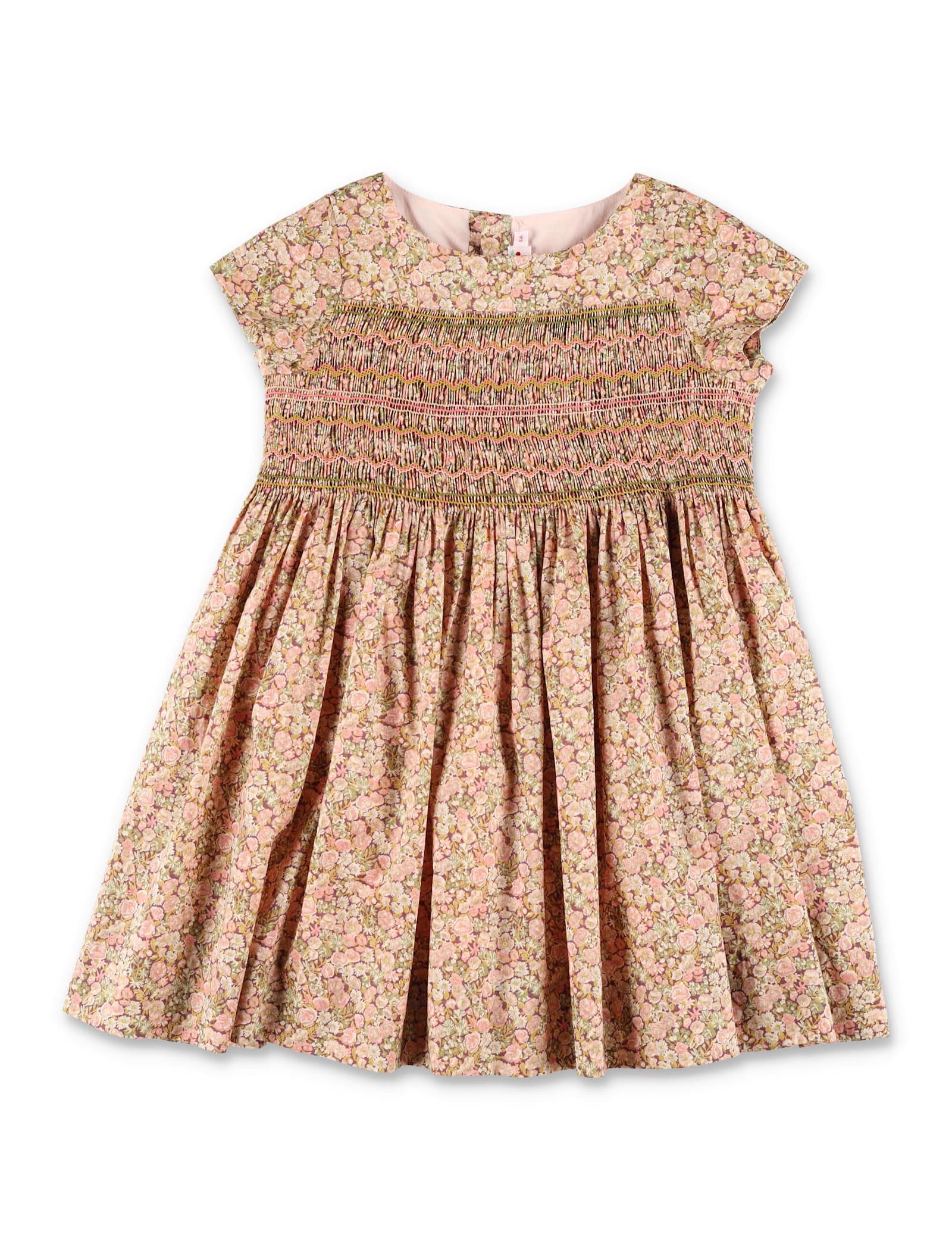 bonpoint duchessa floral dress in liberty cotton