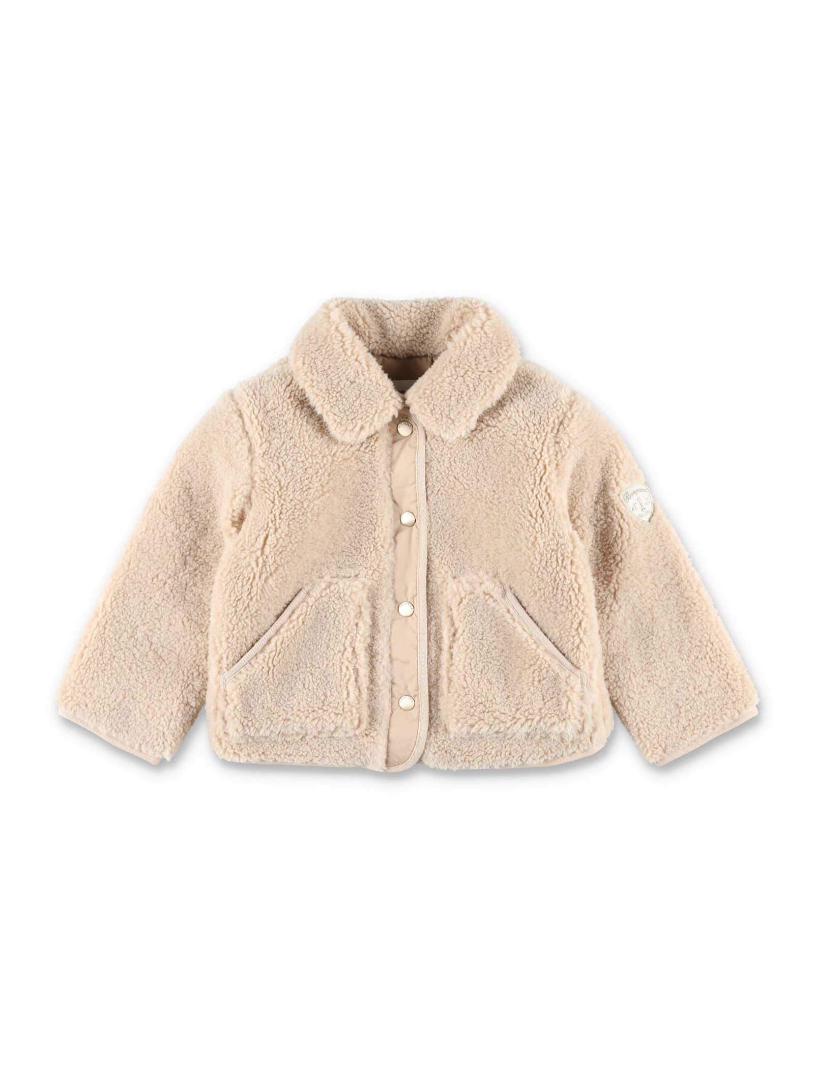 bonpoint joline recycled faux fur jacket