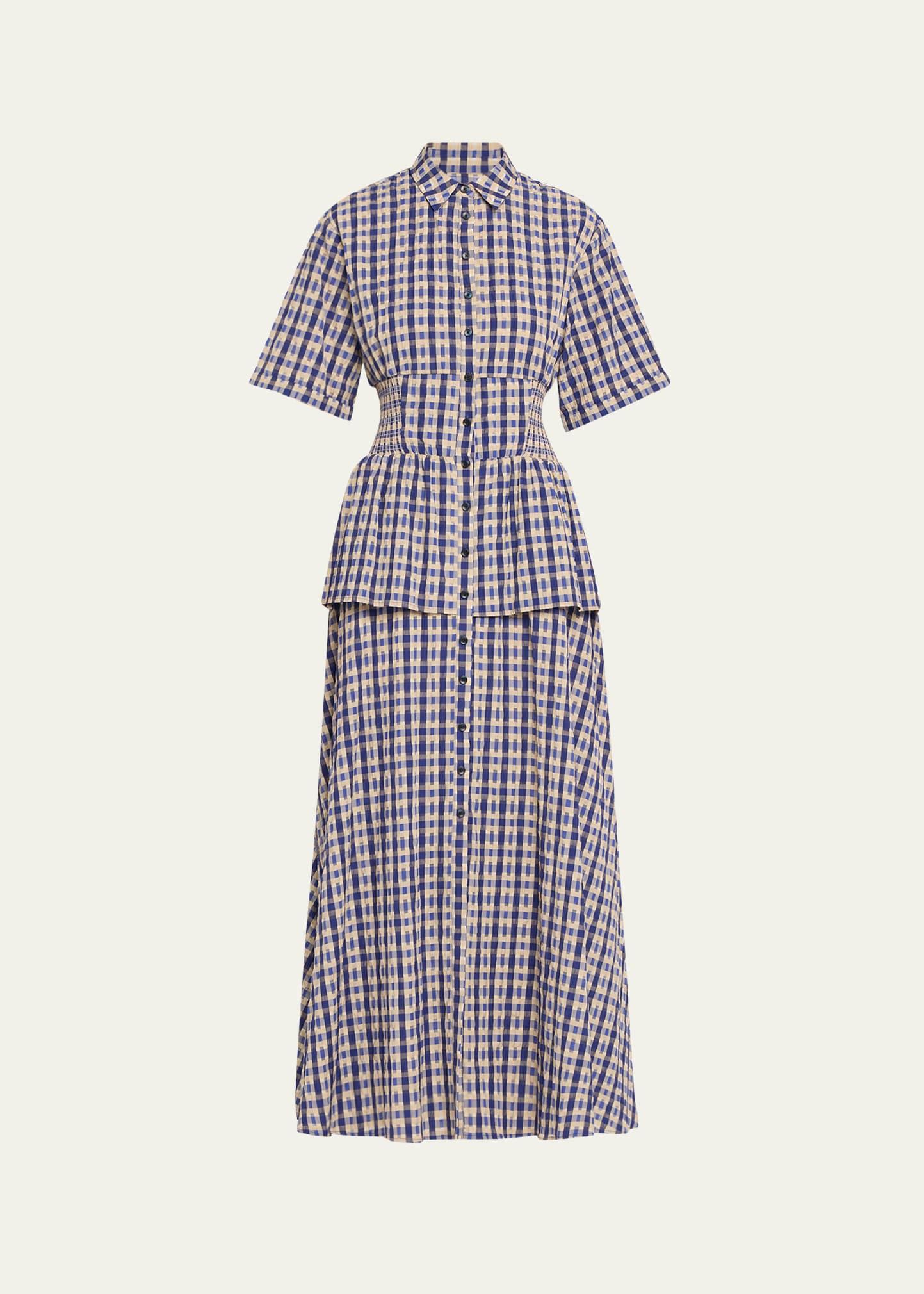 boogie woogie bugle boy maxi shirtdress