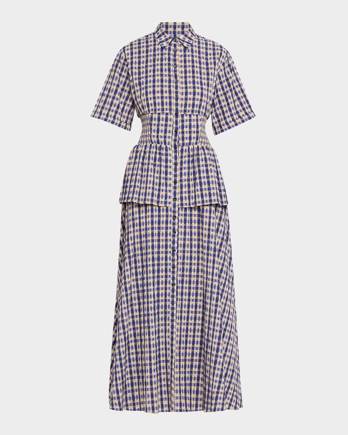 boogie woogie bugle boy maxi shirtdress