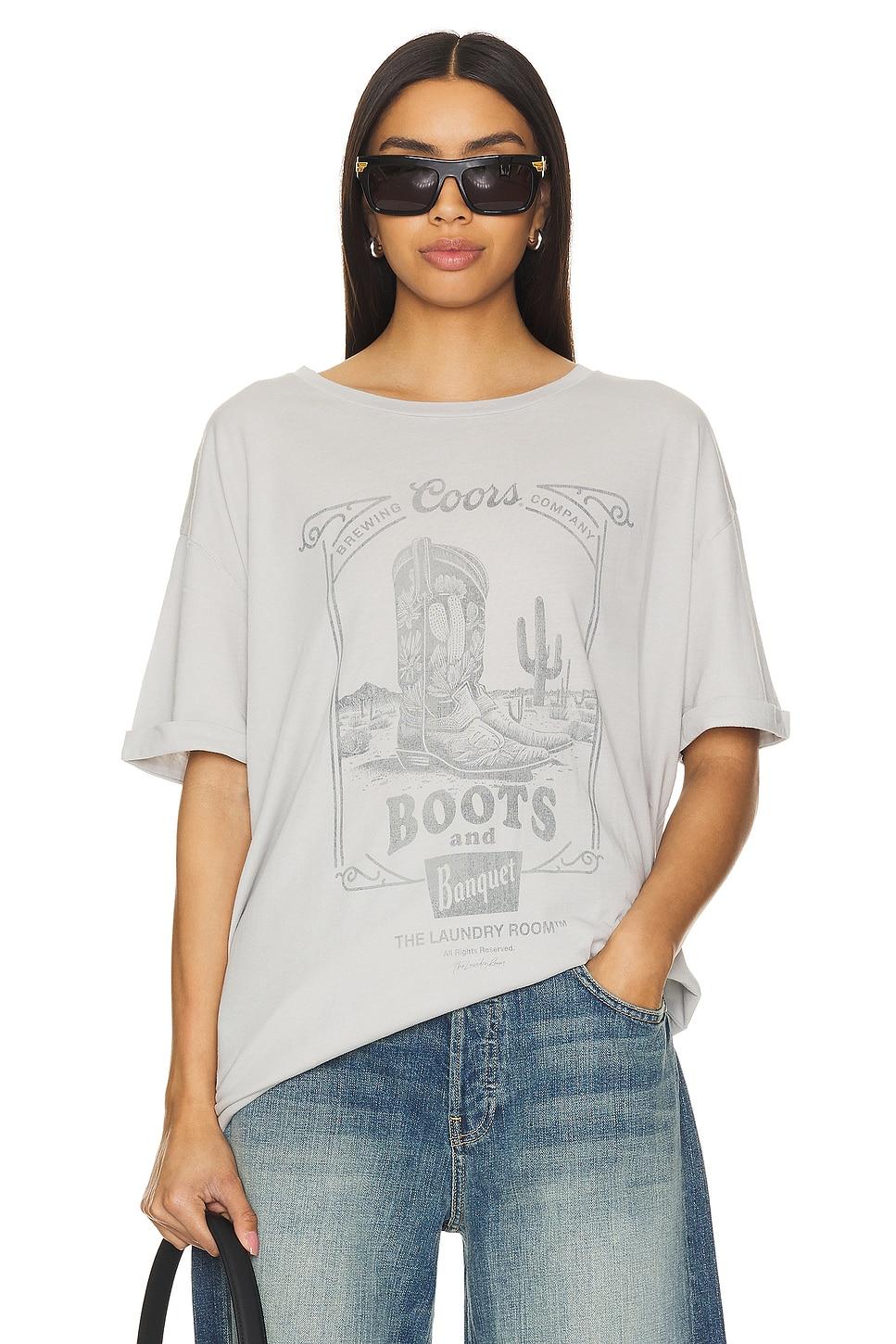 boot scootin banquet oversized tee