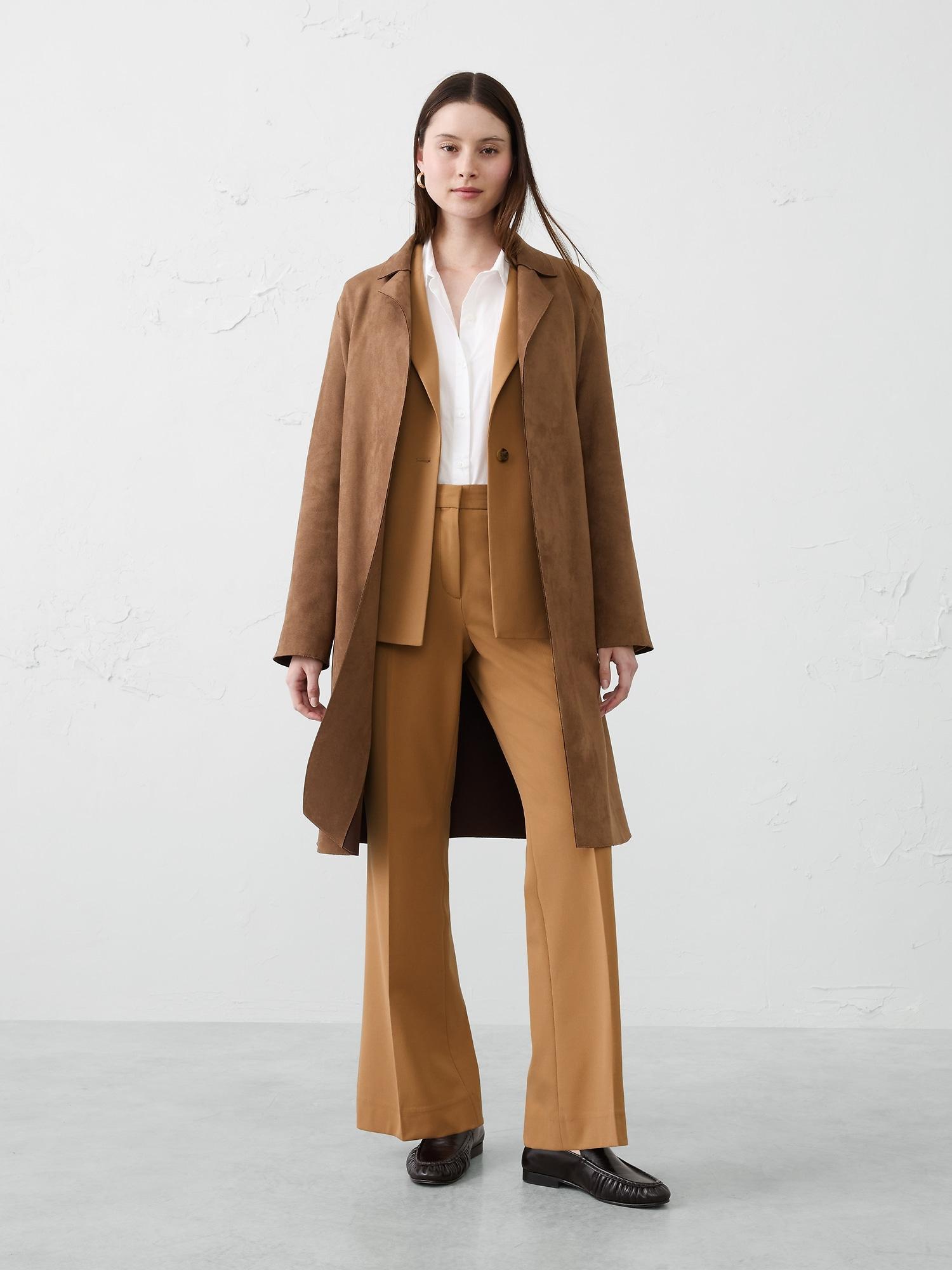 bootcut high-rise sculpted easy trouser