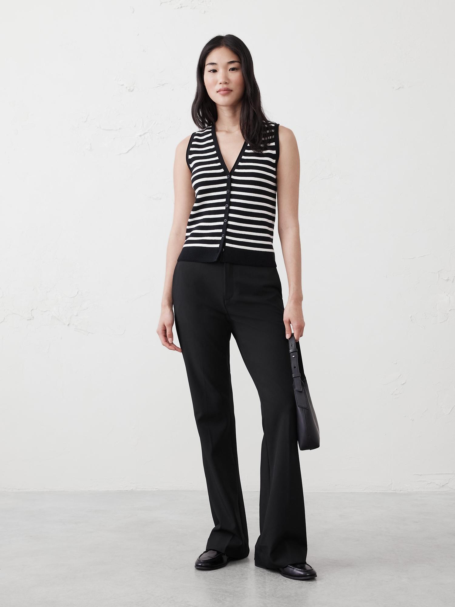 bootcut sculpted pant