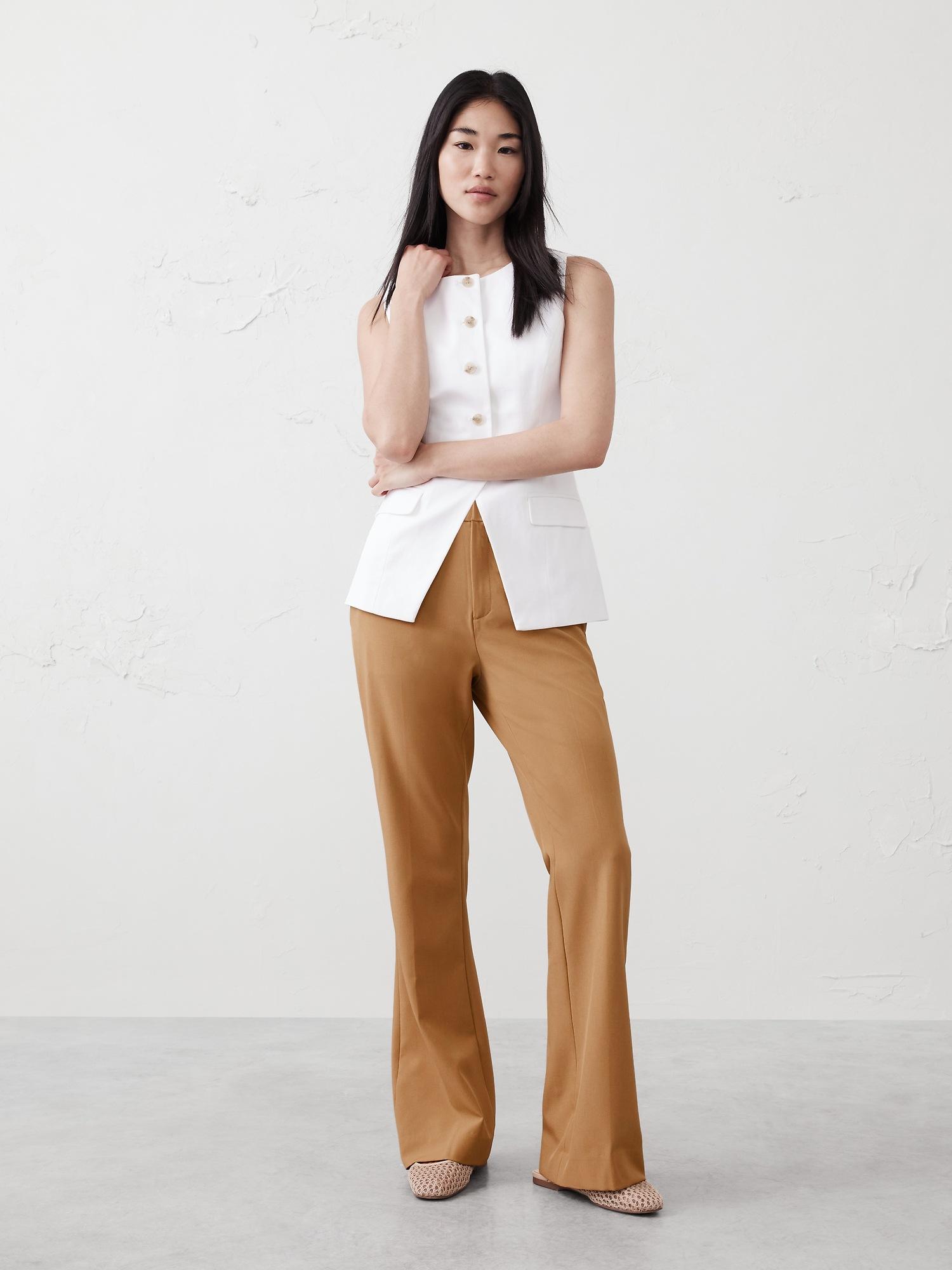 bootcut sculpted pant