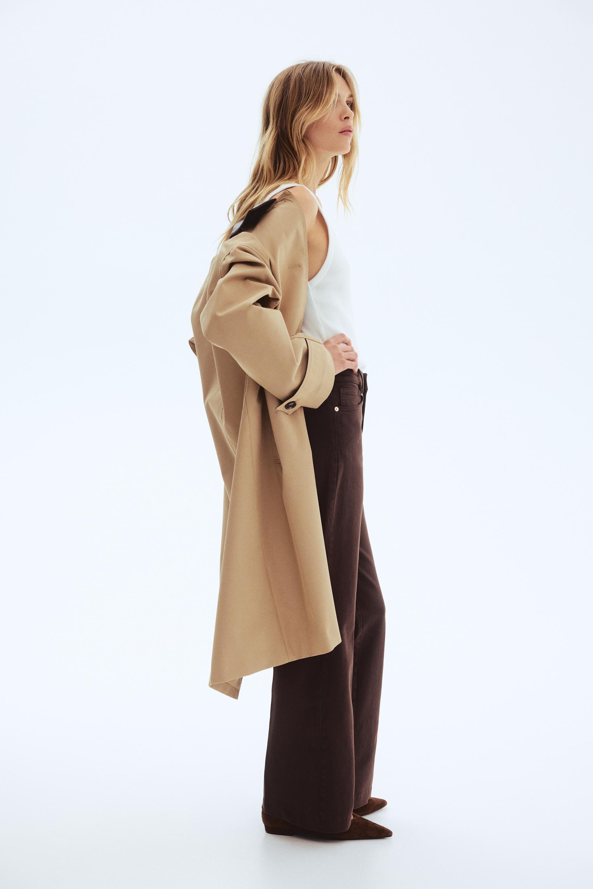 bootcut twill pants