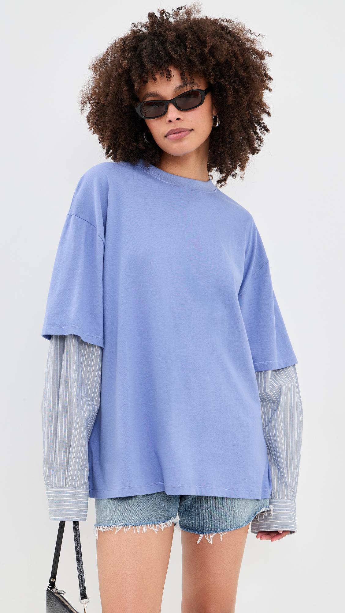 bottega layered shirt