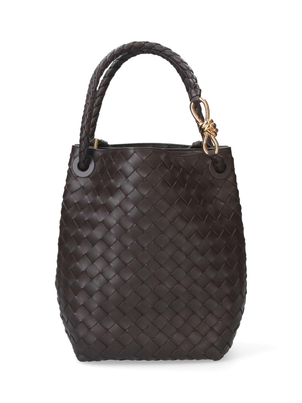 bottega veneta 'andiamo bucket' crossbody bag