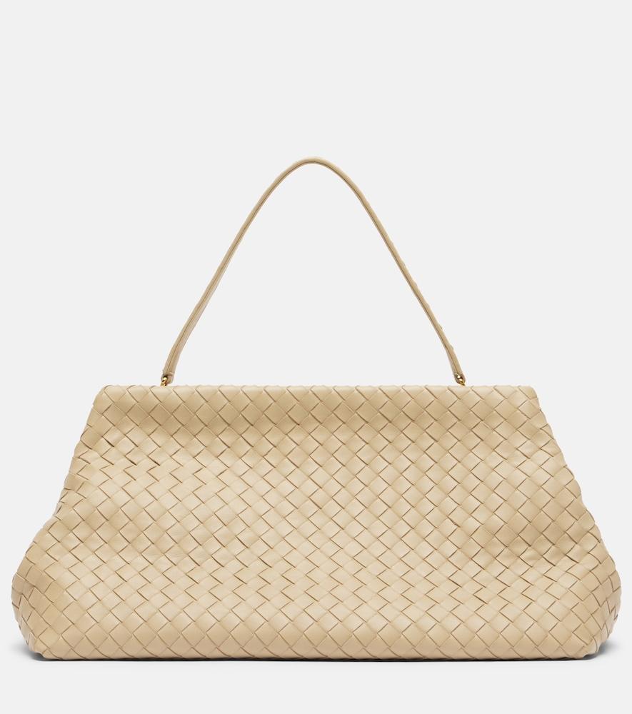 bottega veneta 1998 intrecciato leather shoulder bag