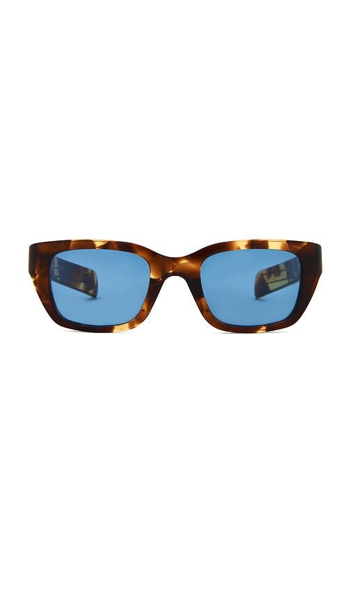 bottega veneta acetate sunglasses in brown.
