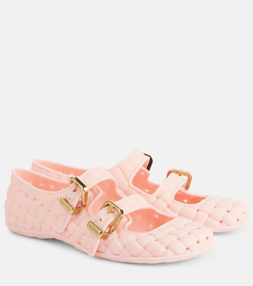bottega veneta amy mary jane flats